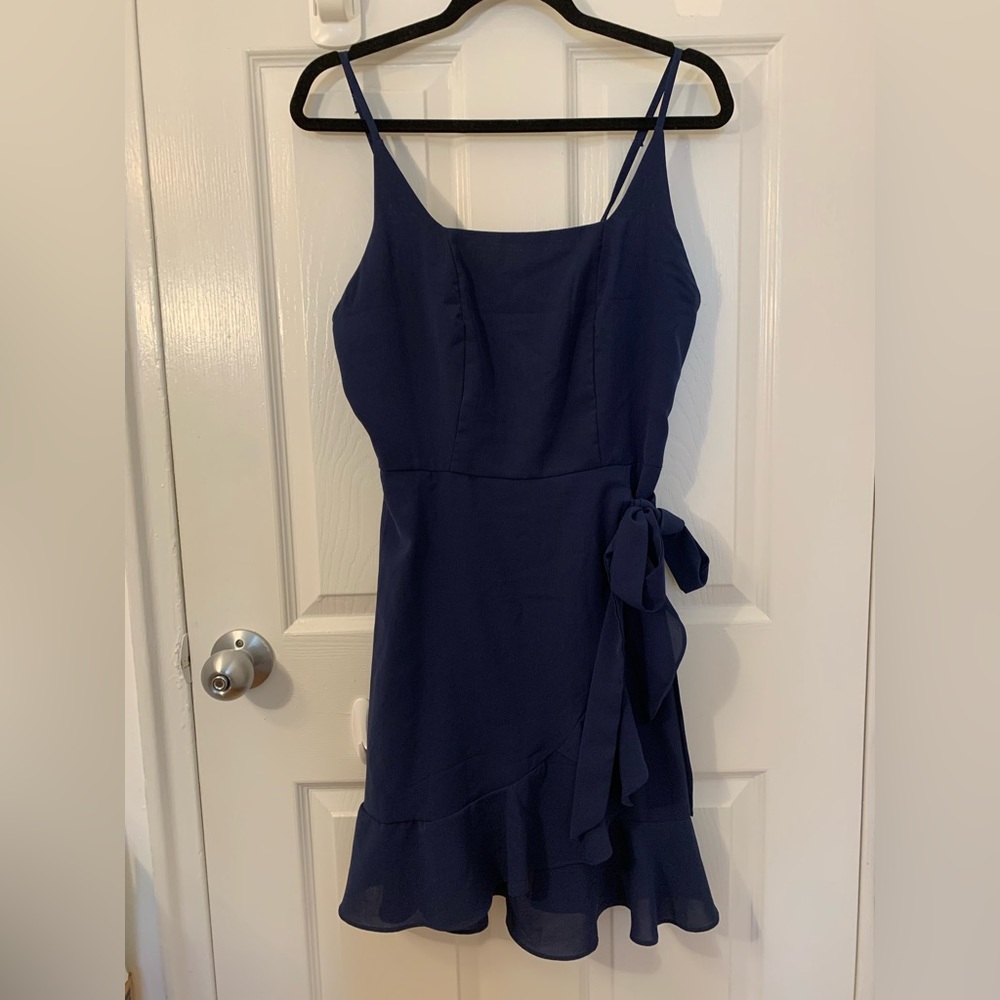 Wrap dress for graduation/ wedding guest